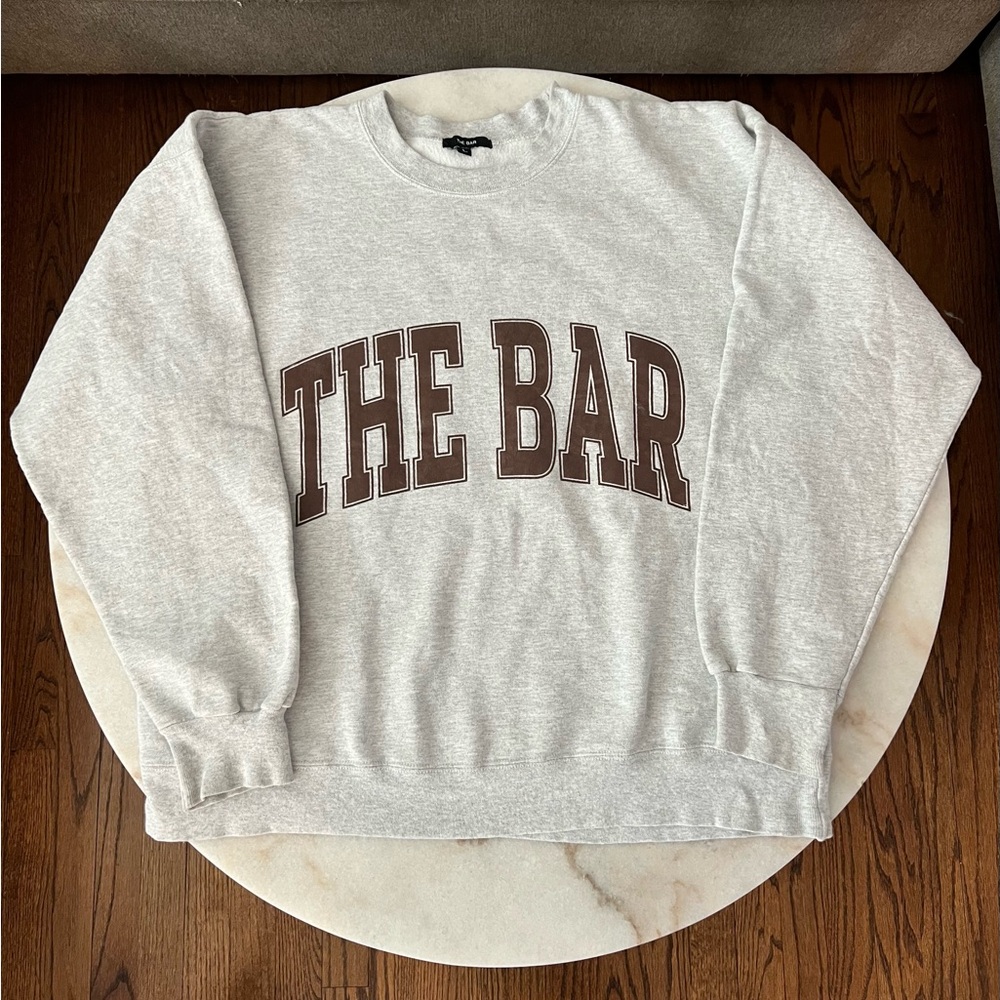 The Bar Varsity Crewneck Sweatshirt